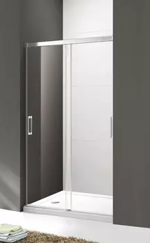 Душевая дверь Cezares TANDEM-SOFT-BF-2-120-C-Cr-IV профиль хром стекло прозрачное 120см