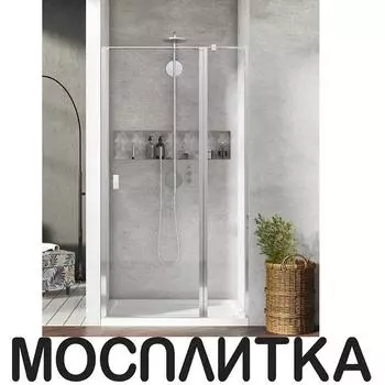 Душевая дверь Radaway Nes DWJ II 100 см 10036100-01-01R стекло прозрачное, профиль хром