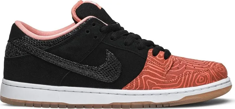 Кроссовки Nike Premier x Dunk Low Pro SB 'Fish Ladder', черный