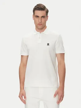 Рубашка поло стандартный крой MW0MW33167 Tommy Hilfiger, белый