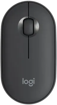 Мышь Wireless Logitech Pebble M350 910-005576 graphite /910-005718