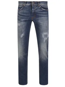 Джинсы Slim Fit хлопковые FRANKIE MORELLO