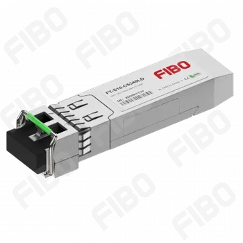 Модуль SFP+ FIBO, 40 км, LC, Tx:1530 нм, 10 Гбит/с, SM, двойной, WDM, DDM (FT-S10-C5340LD)
