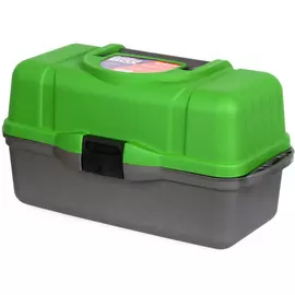 Fishing 3-tray box NISUS green (N-FB-3-G)/ Ящик рыболова трехполочный зеленый NISUS tr-234997