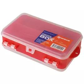 Fishing organizer box NISUS red (N-FBO-2S-R)/ Коробочка для оснастки двухсторонняя(красная) NISUS tr-235002