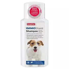 Beaphar IMMO Shield Shampoo шампунь для собак всех пород от блох и клещей, 200мл