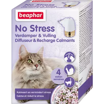 Beaphar Диффузор No Stress со сменным блоком с успокоительным эффектом для кошек, 30мл