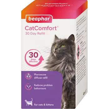 Beaphar Сменный блок Cat Comfort для диффузора с успокоительным эффектом для кошек, 30мл
