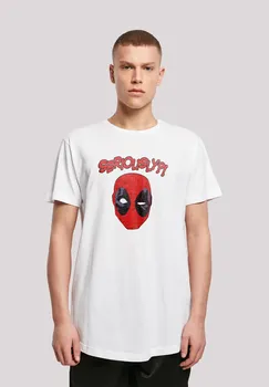 Футболка F4NT4STIC "Marvel Deadpool Seriously", принт, белый