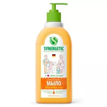 Жидкое мыло Synergetic биоразлагаемое фруктовый микс 500 мл.