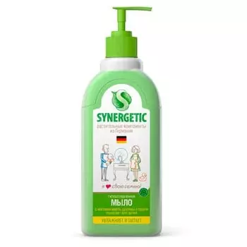 Жидкое мыло Synergetic биоразлагаемое луговые травы 500 мл.