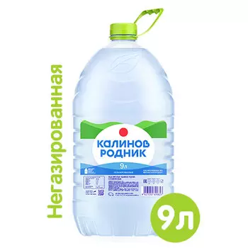 Вода Калинов родник 9 литров, 2 шт. в уп.