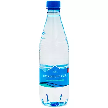 Вода Новотерская 0.5 литра, без газа, пэт, 6 шт. в уп.