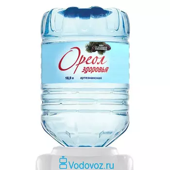 Вода Ореол здоровья 18.9 литров в одноразовой таре