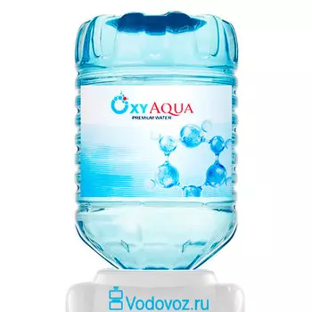 Вода ОксиАква / OxyAqua Премиум 19 литров в одноразовой таре