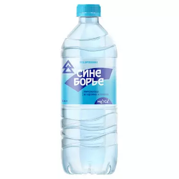 Вода Синеборье 0.6 литра, без газа, пэт, 12 шт. в уп.