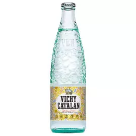 Вода Vichy Catalan минеральная 0.5 литра, газ, стекло, 8 шт. в уп.