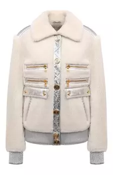 Дубленка из овчины Balmain x Rossignol Balmain