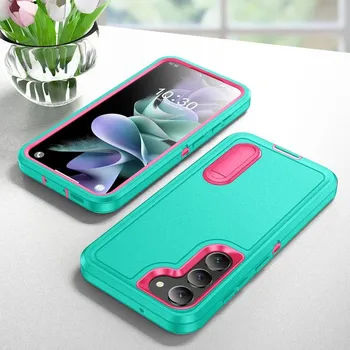 Модный двухслойный прочный чехол на заднюю панель для Samsung Galaxy S23 Ultra 5g S22 Plus A53 A14 A13, чехлы с защитой от отпечатков пальцев for Galaxy S22 ultra красный