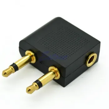 Адаптер для наушников ANENG 3.5 Aircraft Plug