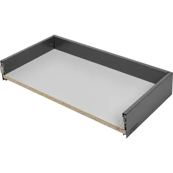 Ящик выдвижной Flowbox 60x10.4x30 см сталь/ЛДСП цвет антрацит
