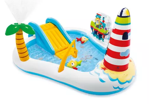 Детский надувной игровой центр Intex Fishing Fun Play Center 218х188х99 см 3+