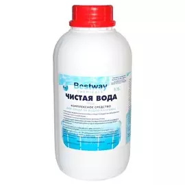 Чистая вода 4 в 1, 0,75кг бутылка, жидкое комплексное средство для ухода за водой Bestway Chemicals OWO.75LBW