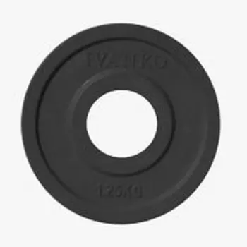 Диск обрезиненный 1,25кг Johns DR71023 -1,25В черный