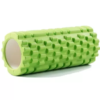 Цилиндр массажный для МФР, EVA, 33x14см Aerofit AFROL02-3 зеленый