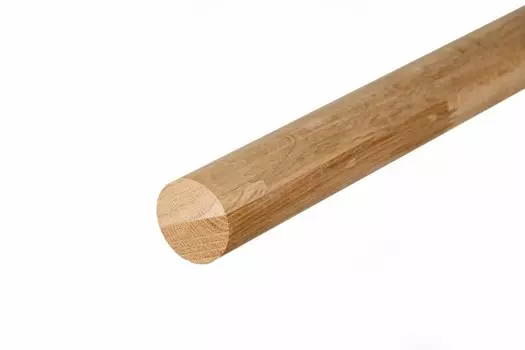 Деревянный поручень (жердь) для балетного станка Poleaction дуб, L1,5 м 679
