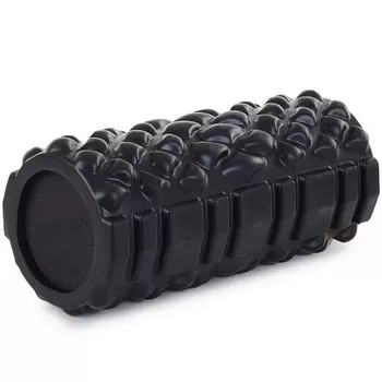 Цилиндр рельефный для фитнеса 13х33см Harper Gym EG04 черный