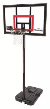 Cтойка баскетбольная, мобильная Spalding Highlight Portable Acrylic 42 quot; 77799CN