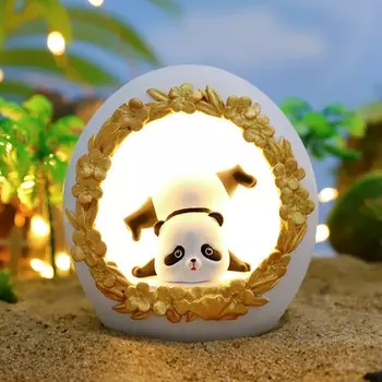 Ночник "Funny panda", white