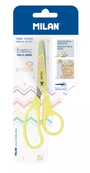 Ножницы детские Milan "Basic Pastel Edition" 134 мм