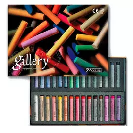 Набор сухой пастели Mungyo "Extra Fine Soft Pastel" 30 цв мягкая, круглая