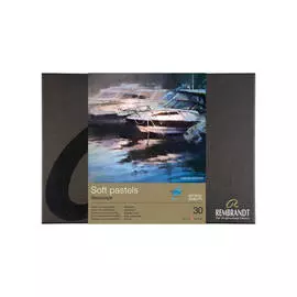 Набор сухой пастели Talens "Rembrandt" Limited Edition Морской пейзаж, 30 цв, в картонной коробке