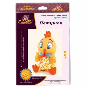 Наборы для изготовления игрушек "Miadolla" Петушок