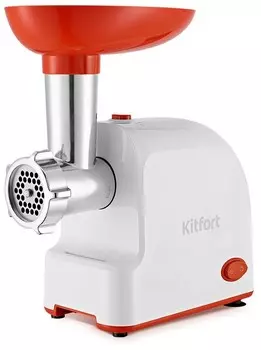 Мясорубка Kitfort KT-2113-3 бело-красная