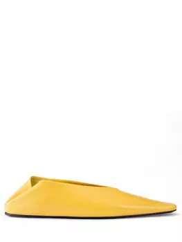 Балетки кожаные JIL SANDER