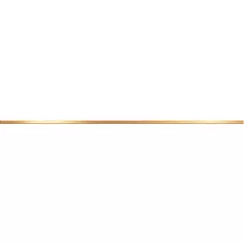 Бордюр Delacora Steel Max Gold BW0SSM09 120x2 см