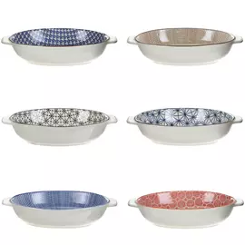 Блюдо овальное Mercury Kyoto 23х14 см в ассортименте