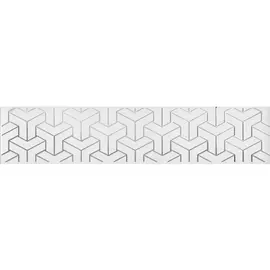 Бордюр Kerama Marazzi Ломбардиа Белый AD\A569\6397 25x5,4 см