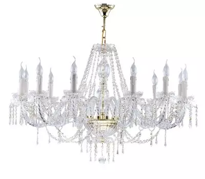 Подвесная люстра Maytoni Adel DIA910-PL-12-G