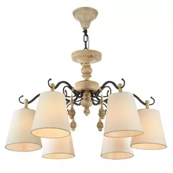 Подвесная люстра Maytoni Cipresso H034-PL-06-R