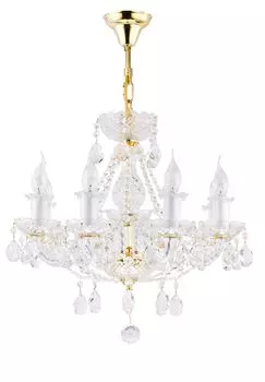 Подвесная люстра Maytoni Elegia DIA902-PL-08-G