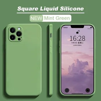 Мягкий жидкий силиконовый противоударный чехол для телефона Oneplus 9 Pro, цветной яркий чехол для Oneplus 9R 1+9 8 1+8T 7 1+7T 6 1+6T, защитный чехол для камеры из ТПУ For Oneplus 8T светло-голубой