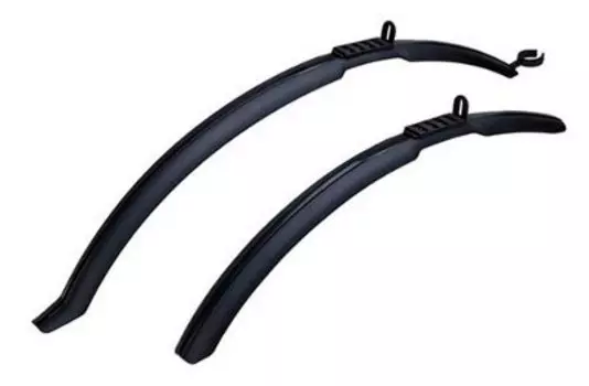 Комплект крыльев BBB, 26/28, RainProtectors front & rear, черный, BFD-25