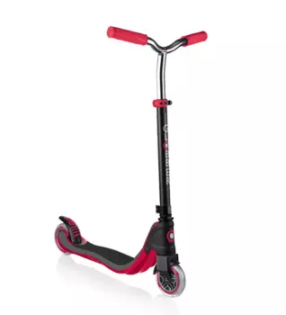 Самокат Globber FLOW 125, двухколесный, нагрузка до 100 кг, красный, 470-102-2