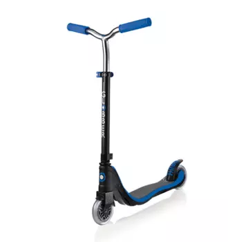 Самокат Globber FLOW 125, двухколесный, нагрузка до 100 кг, синий, 470-100-2