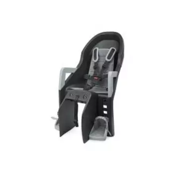 Детское велокресло Polisport Guppy maxi+ cfs, заднее, на багажник, dark grey/silver, PLS8640000015